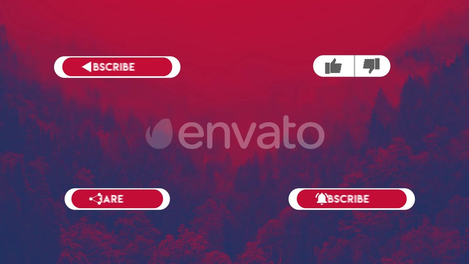 Youtube Subscribe Button Videohive 24605279 Motion Graphics Image 3