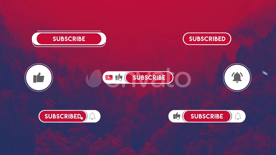 Youtube Subscribe Button Videohive 24605279 Motion Graphics Image 6