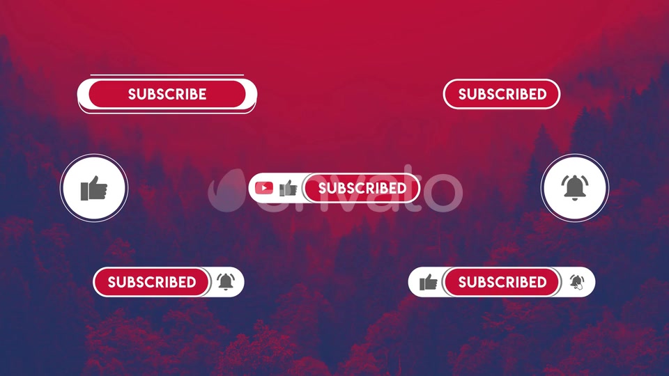 Youtube Subscribe Button Videohive 24605279 Motion Graphics Image 7