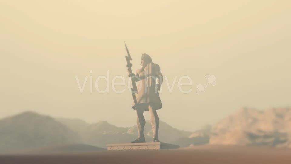 Zeus Statue Videohive 17111778 Motion Graphics Image 1