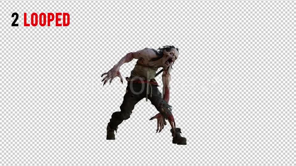 Zombie 20 Realistic Pack 3 Videohive 20923007 Motion Graphics Image 7