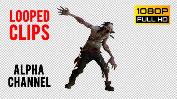 Zombie 20 Realistic Pack 3 - Videohive Download 20923007