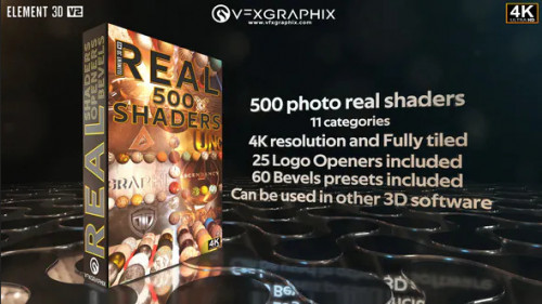 REAL shaders pack Videohive 28252762
